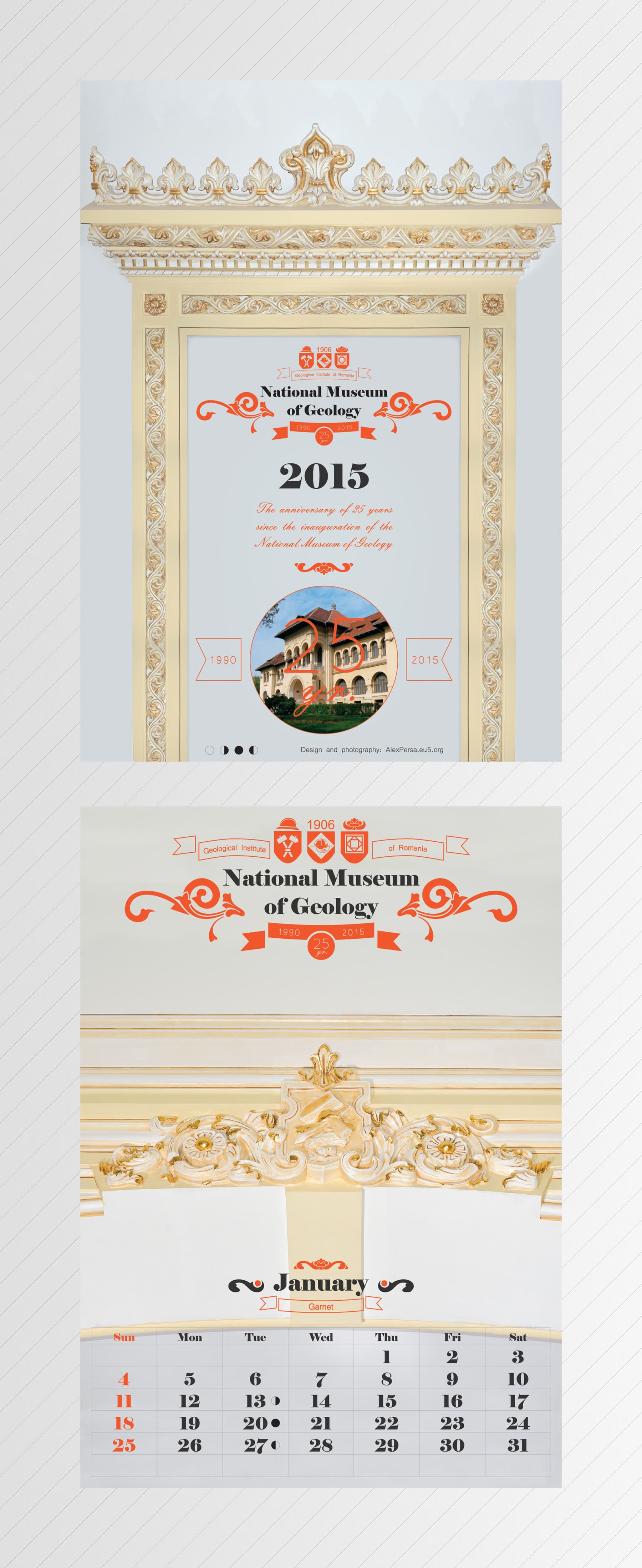 Museum of Geology — 25th Anniversary — Grafikdesign & Motion Graphics project by Level UI for National Museum of Geology